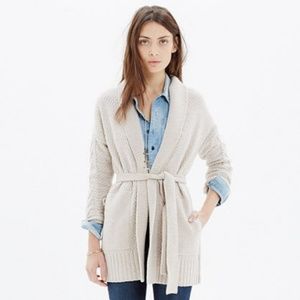 Madewell Wallace Shawl Collar Cardigan ▫️SZ S